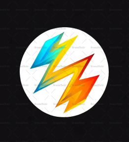 Energiegeladener Blitz